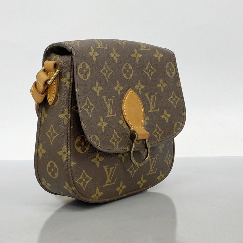 Louis Vuitton Monogram Saint-Cloud MM Shoulder Bag M51244 Brown Women's - Picture 2 of 12